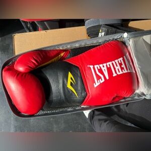 Everlast Elite Red Training Gloves